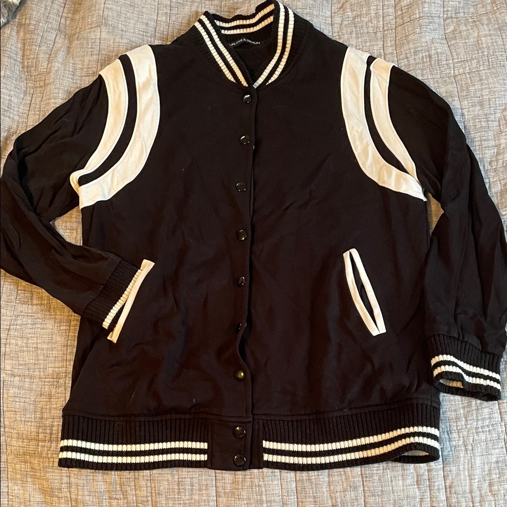 Harlowe & Graham Teddy Varsity Jacket